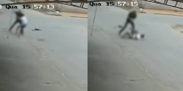 A vítima chegou a ser socorrida, mas não resistiu. Foto: Reprodução