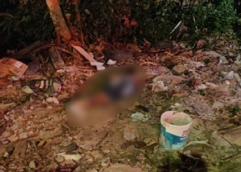 Não foram encontrados documentos nos bolsos da vítima. Foto: Reprodução