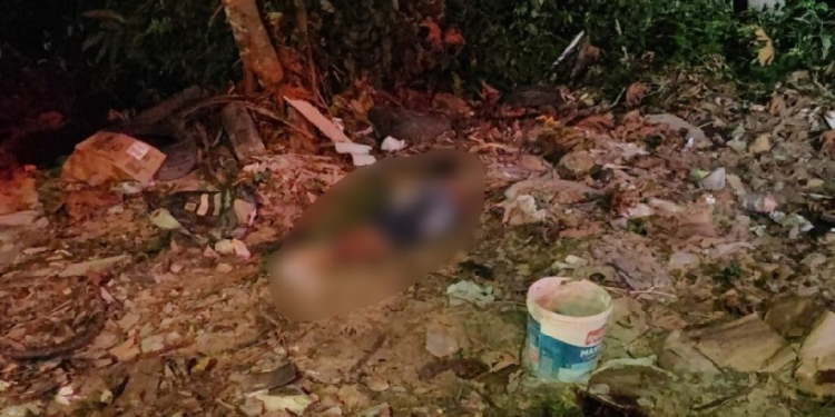 Não foram encontrados documentos nos bolsos da vítima. Foto: Reprodução