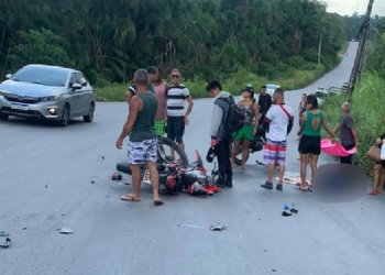 O homem foi levado ao Hospital e Pronto-Socorro João Lúcio. Foto: Reprodução