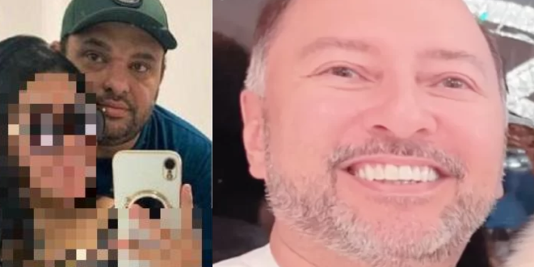 Israel da Silva Assis (lado esquerdo) teria encomendado o crime. Foto: Reprodução