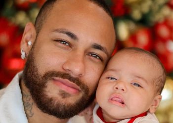 A filha caçula do jogador, Mavie, tem apenas dois meses. Foto: Reprodução/Instagram