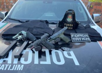 Material aprendido pela Polícia Militar. Foto: Divulgação