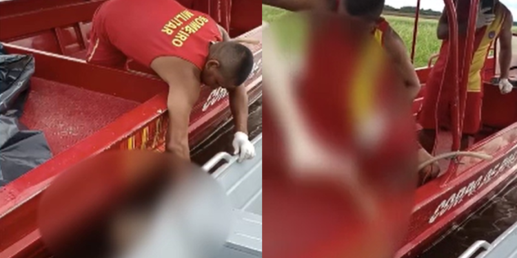 A vítima não foi identificada. Foto: Reprodução