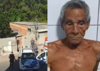 O idoso foi preso na rua e contou tudo. Foto: Reprodução