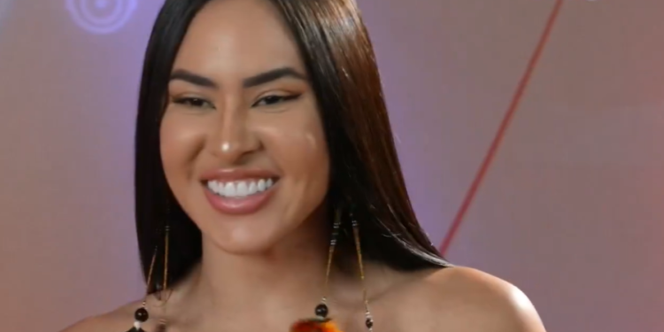 Isabelle é dançarina do Boi Garantido. Foto: Reprodução