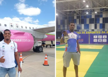 O atleta, patrocinado pelo estado, está internado. Foto: Reprodução