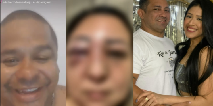 O advogado parecia conhecer tanto o casal como a vítima e defendeu a agressão. Foto: Reprodução