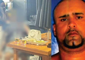 O homem é conhecido como miliciano. Foto: Reprodução