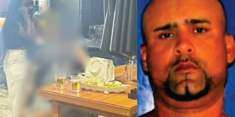 O homem é conhecido como miliciano. Foto: Reprodução