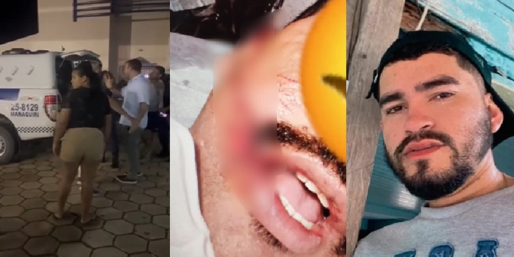 A confusão ocorreu durante um evento no sábado (27) em Manaquiri. Foto: Reprodução