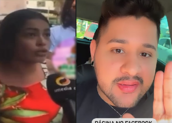 O repórter que diz ainda que é influenciador negou a acusação. Foto: Reprodução