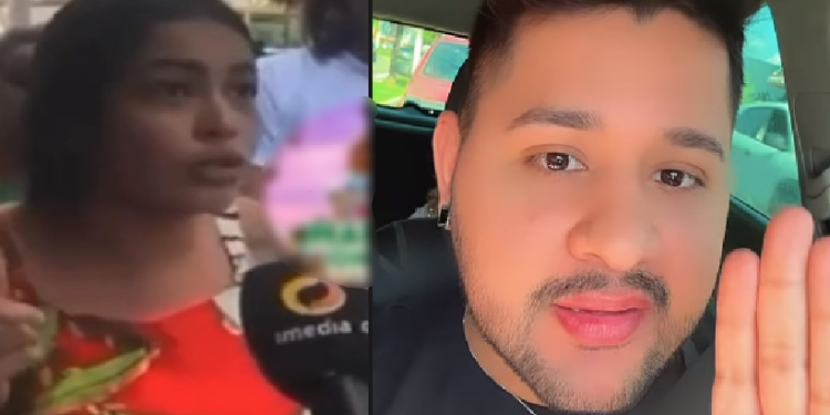 O repórter que diz ainda que é influenciador negou a acusação. Foto: Reprodução