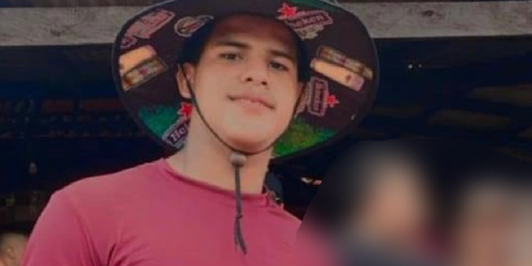 O jovem foi encontrado já sem vida. Foto: Reprodução