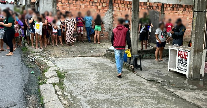 O crime ocorreu no bairro Alfredo Nascimento, Zona Norte de Manaus. Foto: Reprodução