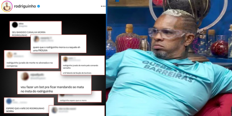 Os administradores do cantor postaram a 'ameaça'. Foto: Reprodução