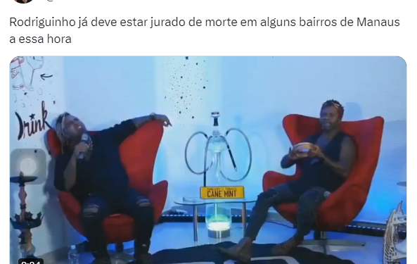 A indicação ao pré-paredão gerou vários memes na internet. Foto: Reprodução