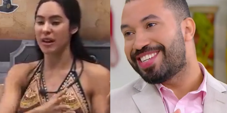 Gil comentou uma publicação do perfil da amazonense. Foto: Reprodução