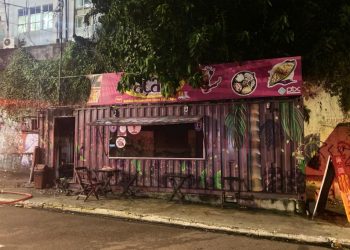 O incêndio ocorreu na noite desta sexta-feira (23) e não houve feridos. Foto: Reprodução