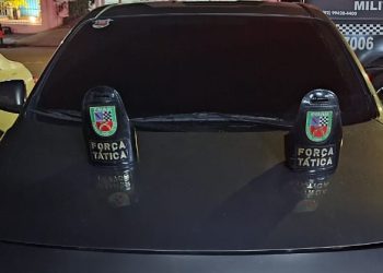 O suspeito foi preso após perseguição. Foto:  Divulgação/SSP-AM