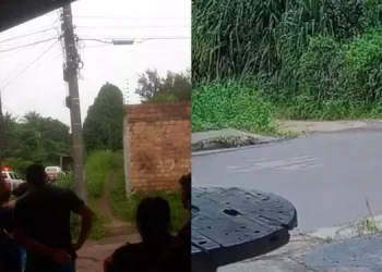 O fato ocorreu no bairro Decouville, em Marituba, na Grande Belém. Foto: Reprodução