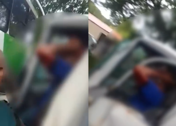 O acidente ocorreu na manhã desta quinta-feira (1º). Foto: Reprodução