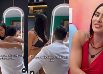 O procedimento foi feito em Manaus. Foto: Reprodução