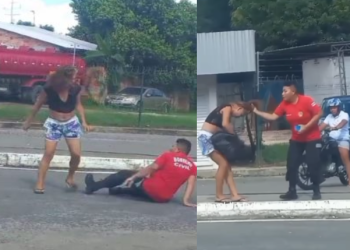 A situação aconteceu neste sábado (3). Foto: Reprodução