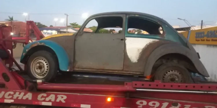 Tiago Maia de Sousa disse que o veículo ficouu 2 anos na oficina. Foto: Reprodução