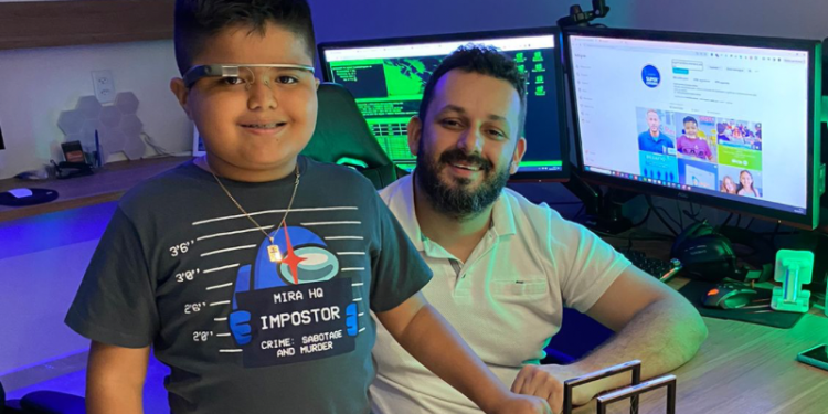 O pequeno gênio hávia perdido sua conta do Instagram. Foto: Reprodução