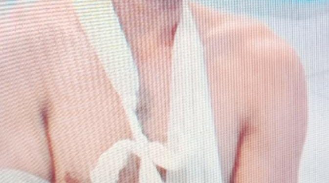 O homem se salvou e foi socorrido por moradores. Foto: Reprodução