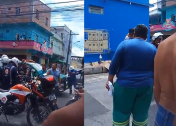 Segundo a polícia, a vítima estava trocando algumas telhas. Foto: Reprodução