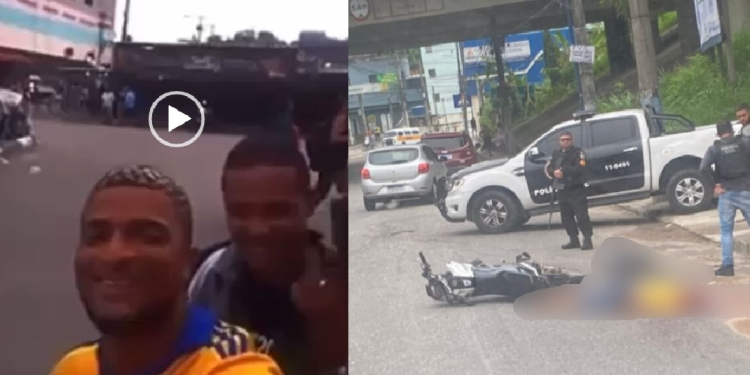 Segundo a polícia, ele trocou tiros com os policiais. Foto: Reprodução