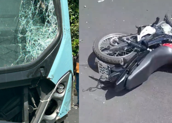 A vítima ainda não foi identificada. Foto: Reprodução