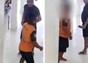 O policial foi identificado como Claudemberg Lofiego. Foto: Reprodução