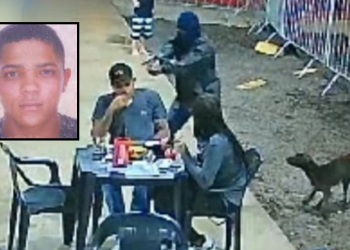 Crime ocorreu em uma lanchonete na noite de quarta-feira (7). Foto: Reprodução