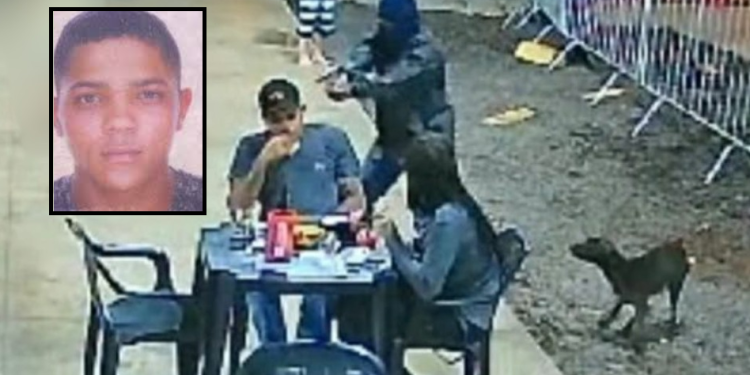 Crime ocorreu em uma lanchonete na noite de quarta-feira (7). Foto: Reprodução