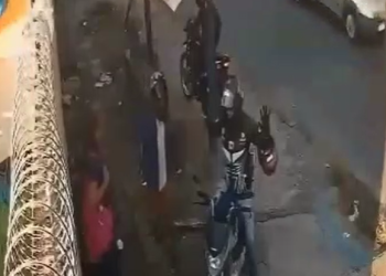 Uma câmera registrou todo o crime. Foto: Reprodução