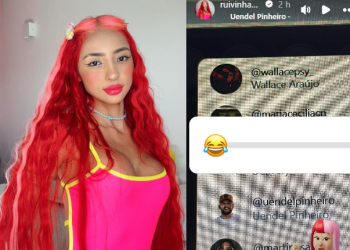 A influenciadora estava chateada ao descobrir um monte de gente que deixou de segui-la. Foto: Reprodução