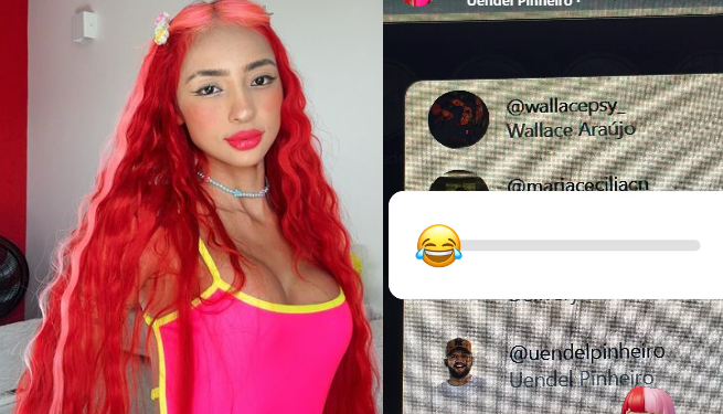 A influenciadora estava chateada ao descobrir um monte de gente que deixou de segui-la. Foto: Reprodução