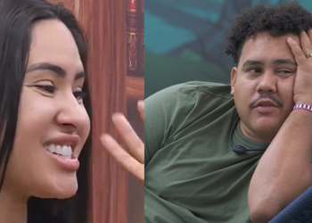 A amazonense está no paredão por decisão de Lucas. Foto: Reprodução