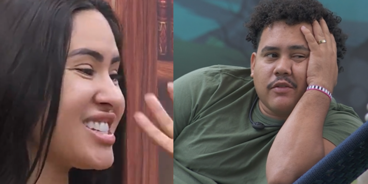 A amazonense está no paredão por decisão de Lucas. Foto: Reprodução