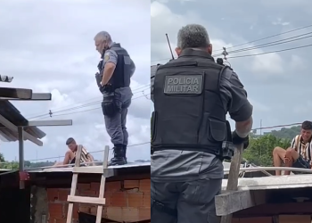 O fato ocorreu no bairro Terra Nova, Zona Norte de Manaus. Foto: Reprodução