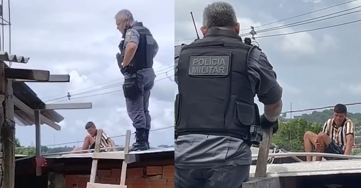 O fato ocorreu no bairro Terra Nova, Zona Norte de Manaus. Foto: Reprodução