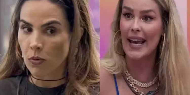 As duas do camarote agoram estão contra a amazonense. Foto: Reprodução