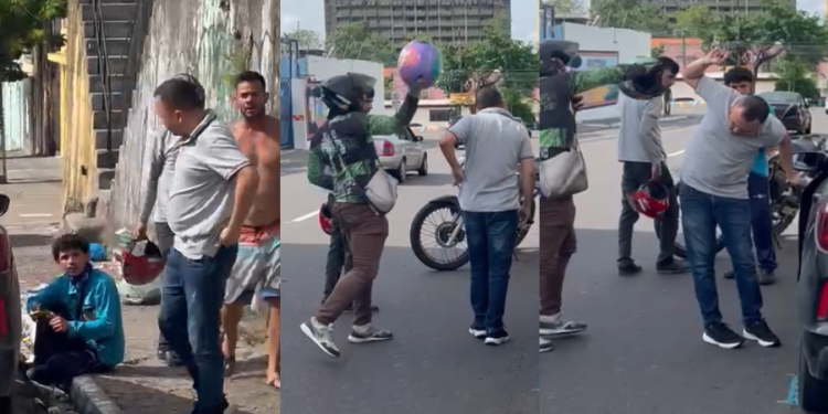 Motoristas e motociclistas ficaram revoltados. Foto: Reprodução