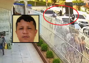 O homem era “gerente” do tráfico no bairro Compensa. Foto: Reprodução