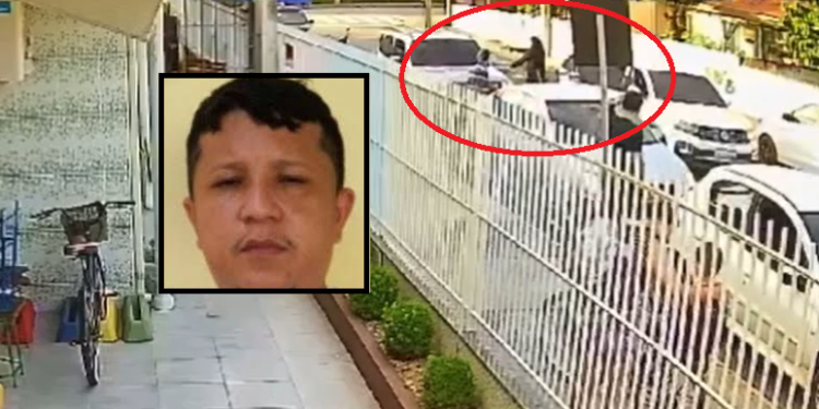 O homem era “gerente” do tráfico no bairro Compensa. Foto: Reprodução