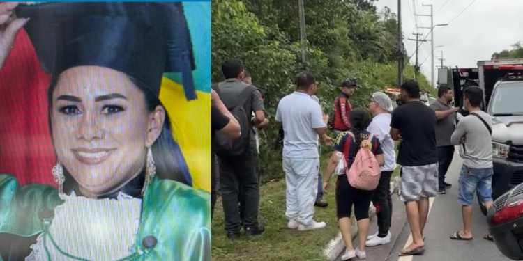 O fato ocorreu na avenida Santos Dumont. Foto: Reprodução