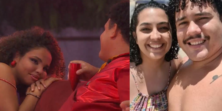 Durante a festa do BBB, os dois ficaram muito próximos. Foto: Reprodução